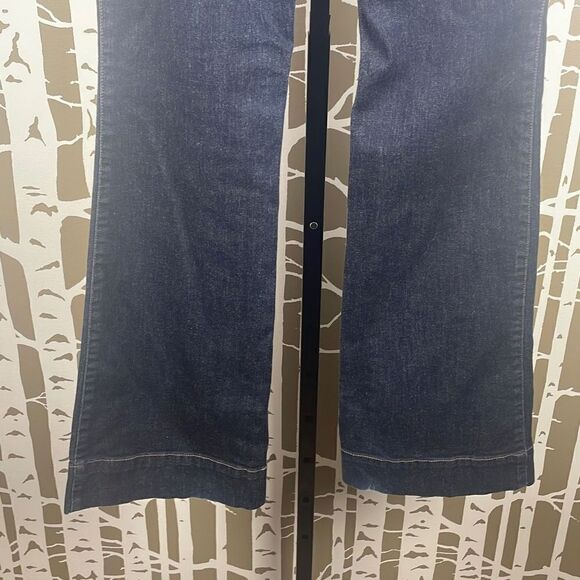 Ann Taylor Dark Blue Flare Jeans - Picture 9 of 9